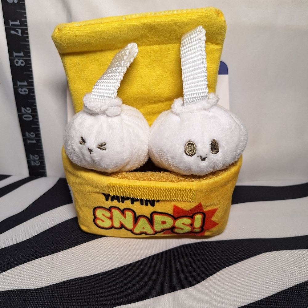 NWT Bark Yappy Snaps Dog Toy XS-S - Picture 2 of 3